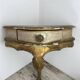 Florentine wooden wall console