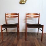 Pair of scandinavian chairs Johansson