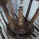 Antique piano stool