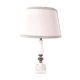 Brass and alabaster laying lamp