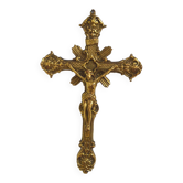 Crucifix en laiton
