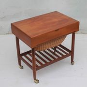 1960s Utensilo in Teak with basket