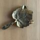 Cendrier en laiton forme feuille