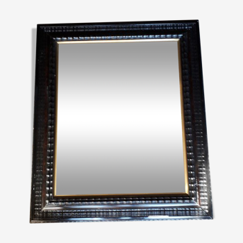 Cadre miroir epoque XIXeme Italie 85x75cm