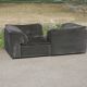 Hans Hopfer, Player sofa, Roche Bobois, 1972, composed of 2 modules.