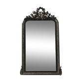 Louis Philippe mirror with pediment - 136x83cm