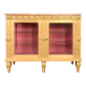 Gilded wood display case