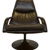 Vintage Artifort lounge chair Geoffrey Harcourt Design Easy Chair