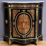 Bureau d'entre-deux in Boulle marquetry, Coignerai House, Napoleonic III period – 2nd half of the 19th century.