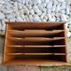Vintage wooden office sorter 60s