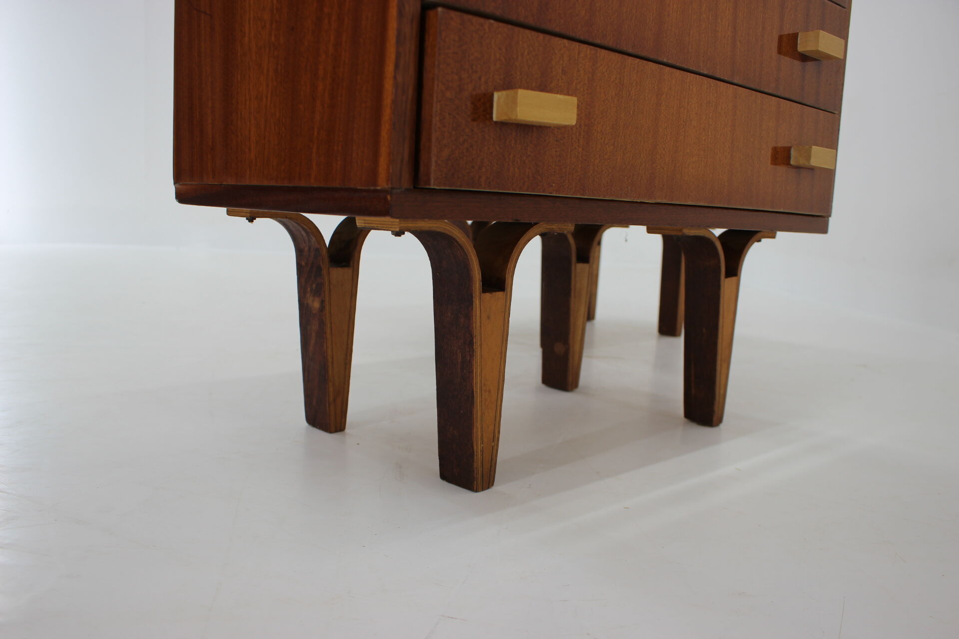 1960s Frantisek Mezulanik Pair of Chest of Drawers, Czechoslovakia