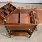 Small Mahogany Living Room Table, Directoire taste – Early 20th century