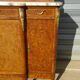 Très ancien buffet Louis XVI avec marbre, miroir et bronze
