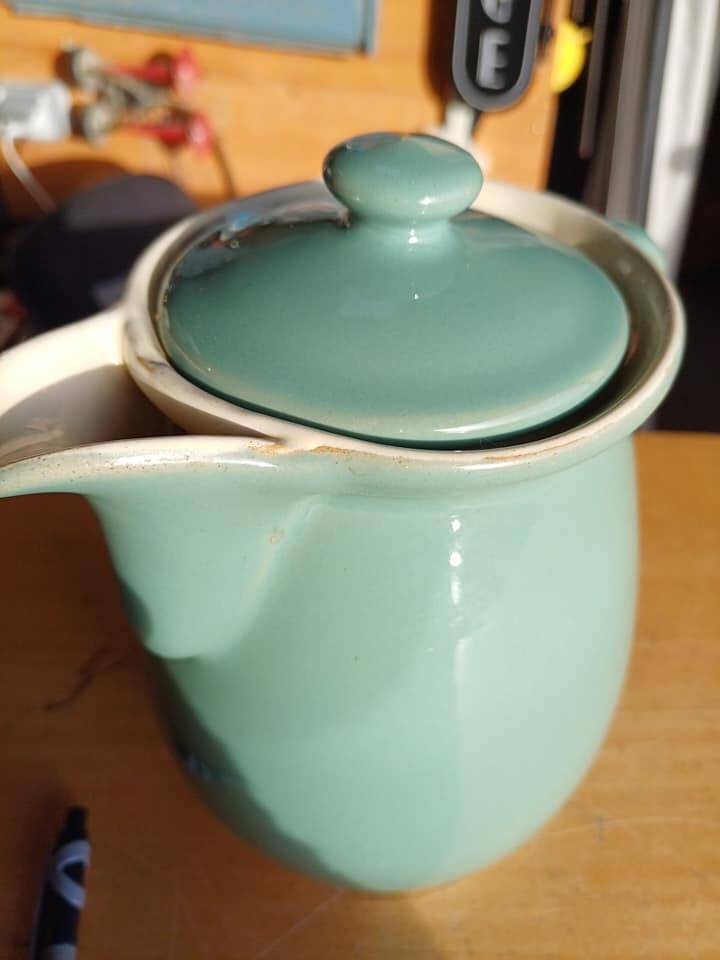 Vintage denby stoneware carafe