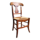 Chaise en merisier de style Directoire