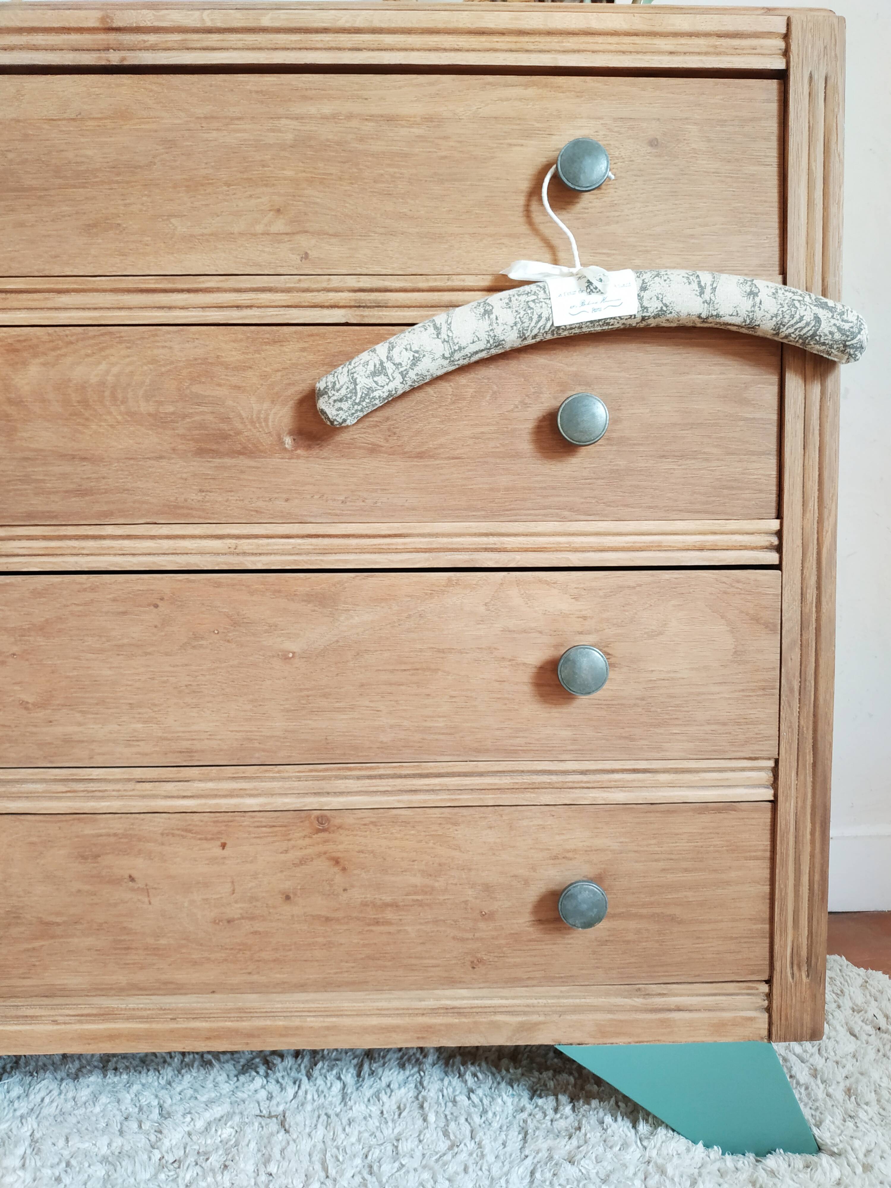 Dresser renovated oak compass feet