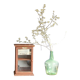 Vitrine pharmacie en bois