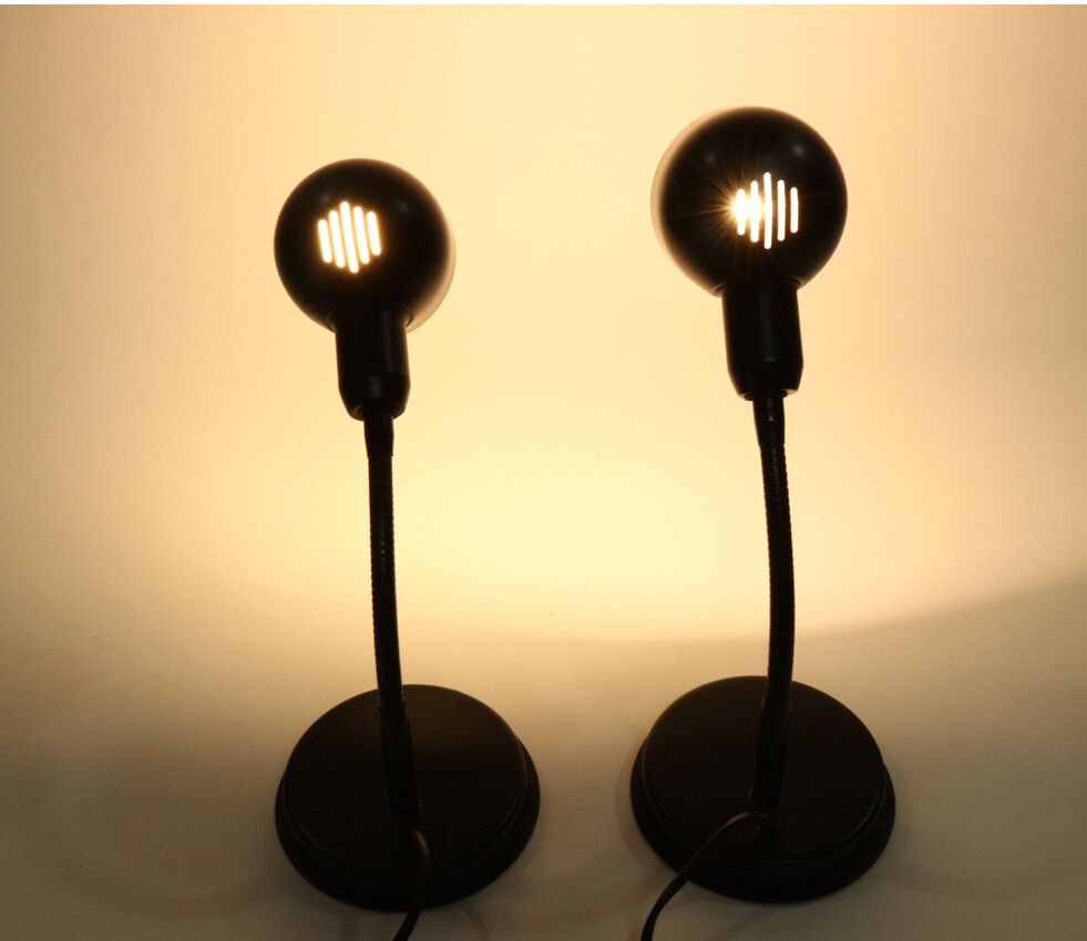 Pair of vintage adjustable bedside lamps, Veneta Lumi
