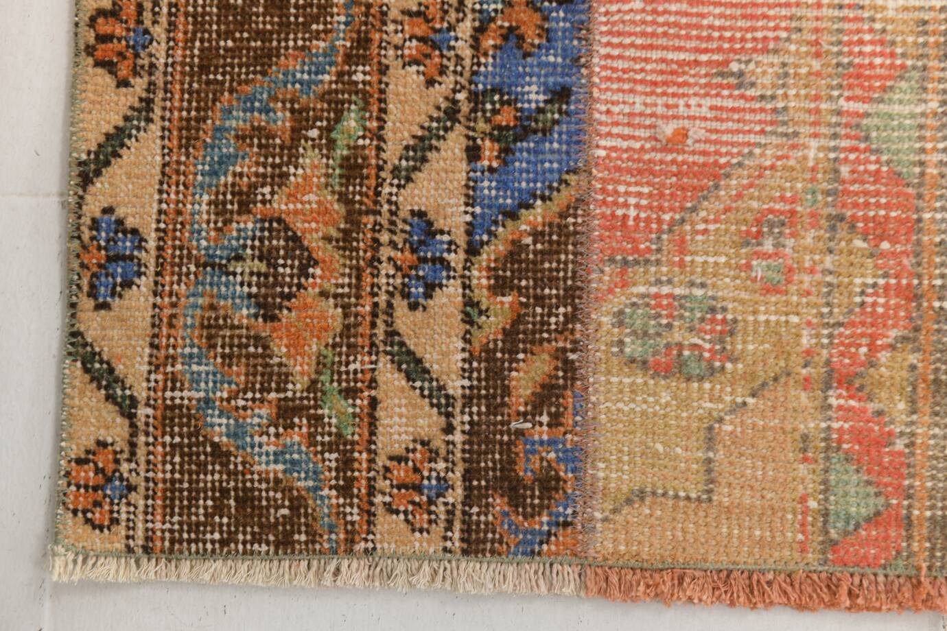 3x10 Multicolor Vintage Runner Rug