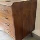 Vintage oak commode from the 1960s.