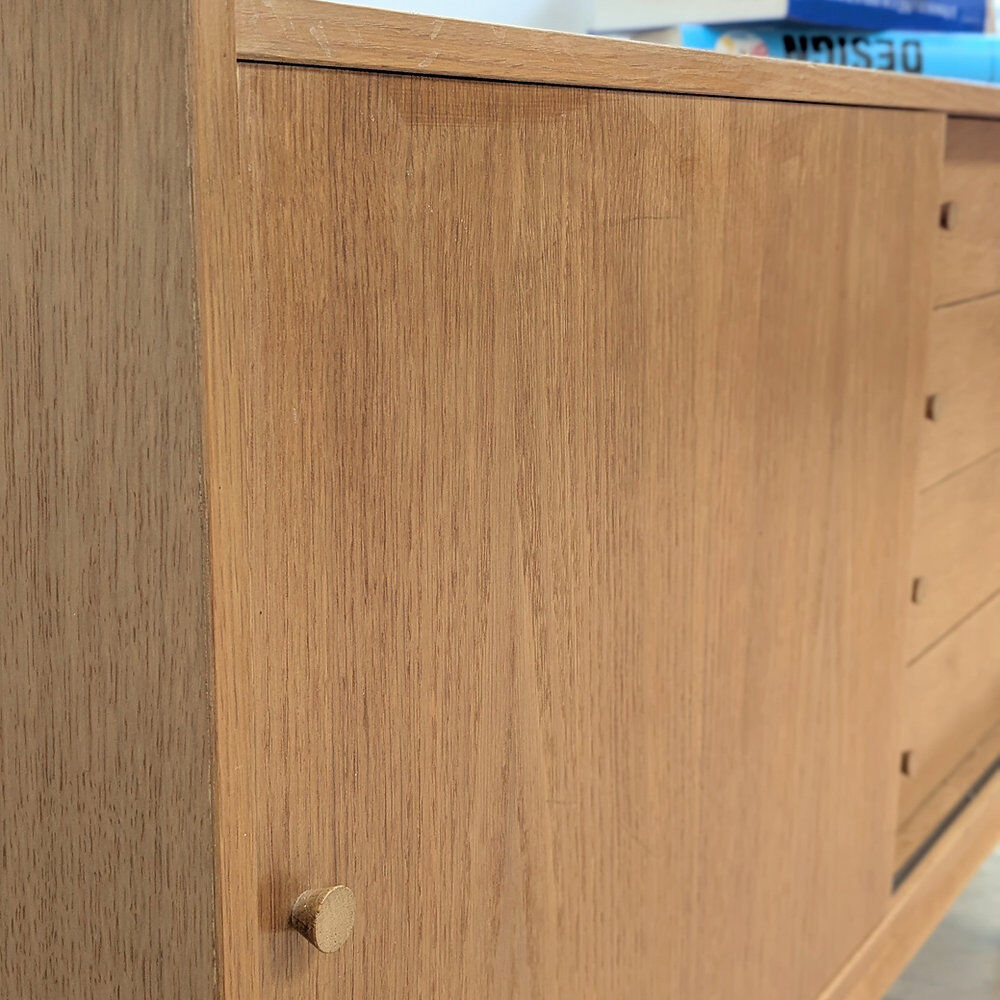 Scandinavian oak sideboard