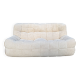 Ligne Roset Kashima 2 places Beige Velours côtelé