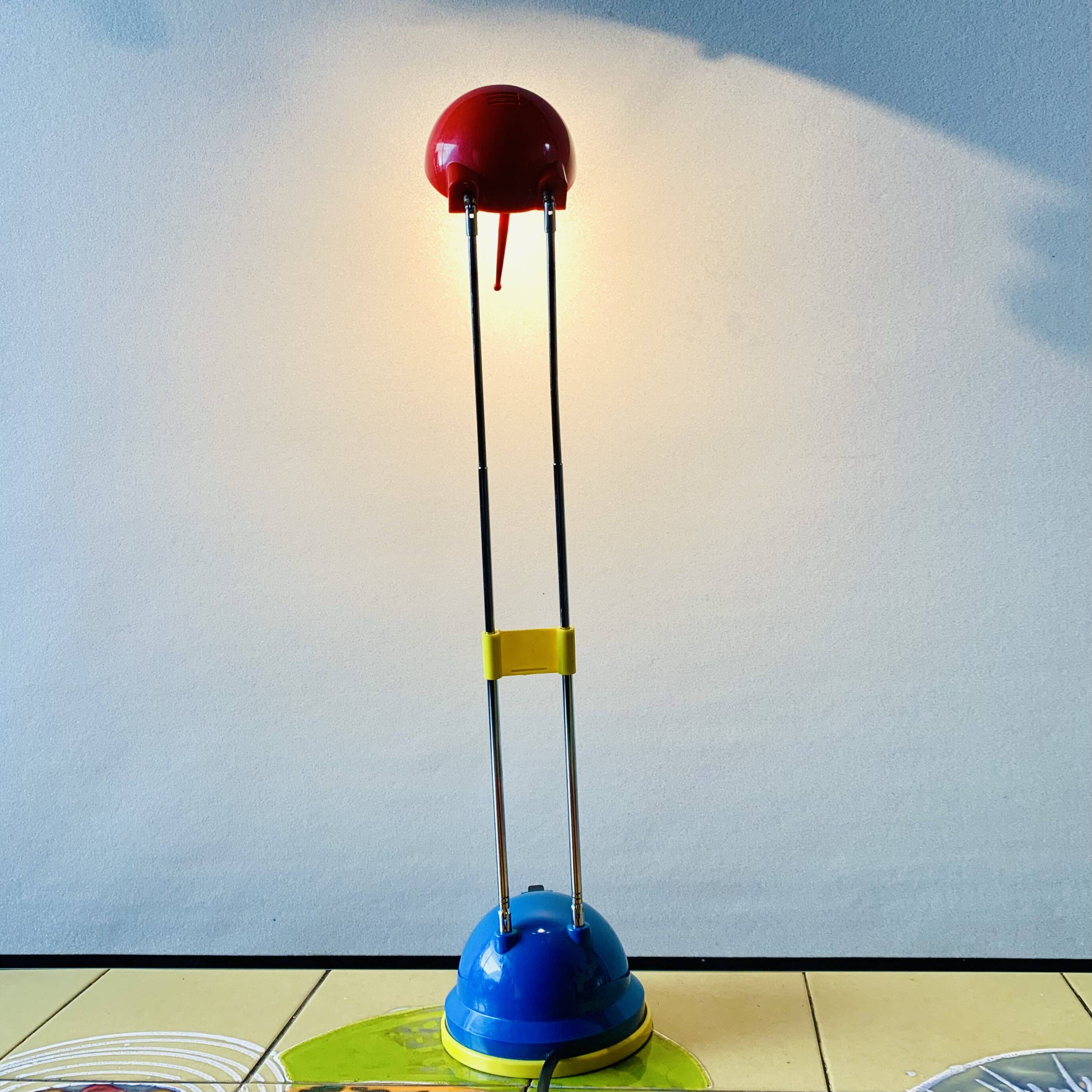 Vintage telescopic Memphis style desk lamp - Lihgt Force Limited