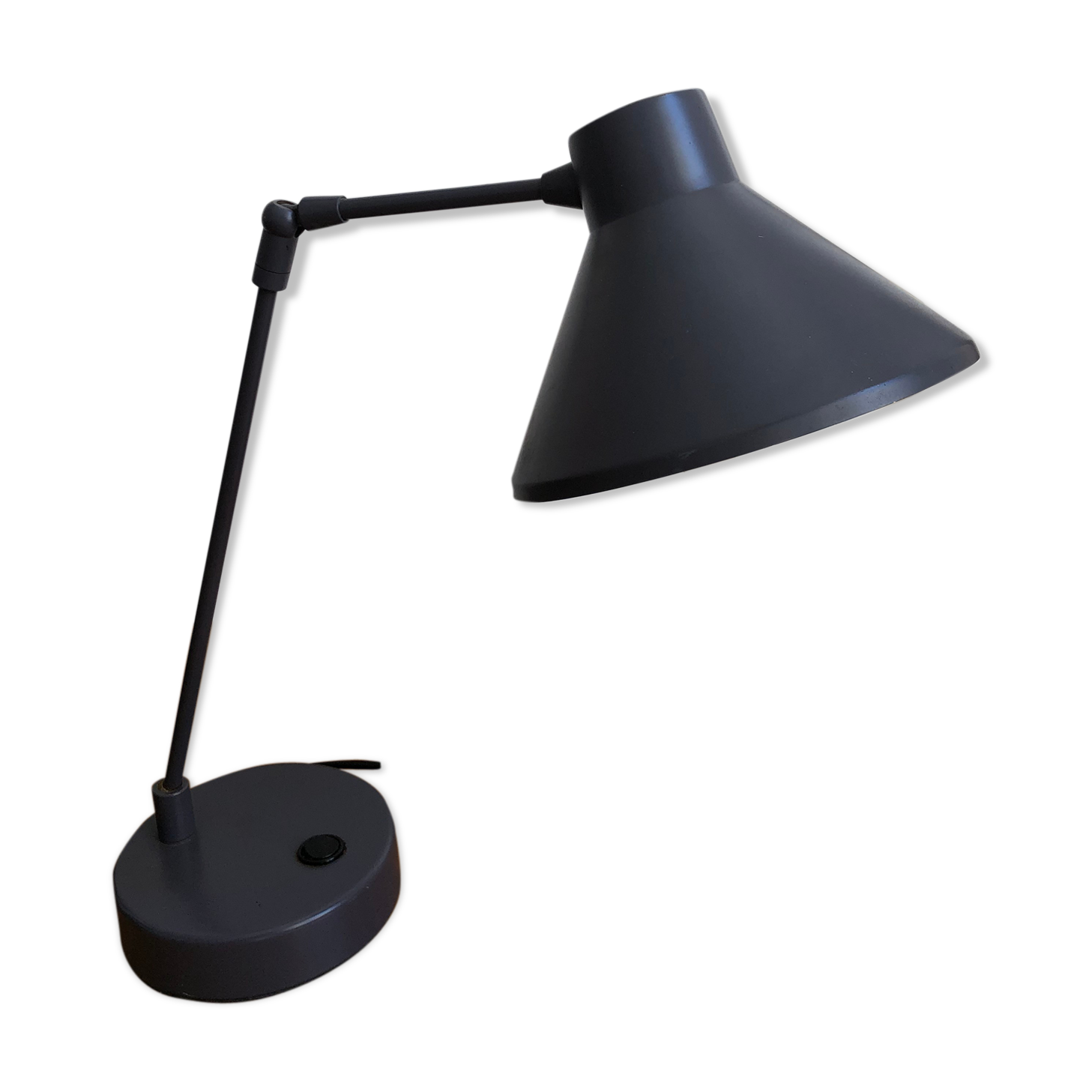 Vintage metal lamp - bedside