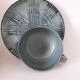Pair of ceramic lunches Accolay 50s