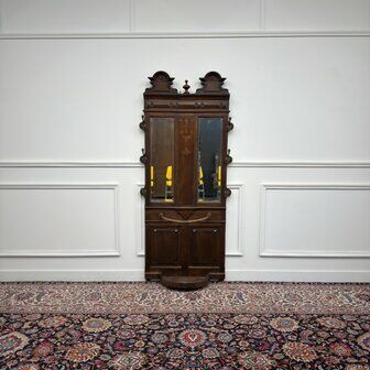 Classic English wardrobe coat rack