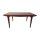 Extendable table in solid teak