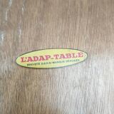 Adjustable vintage side table