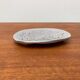 Vintage Canadian metal bowl with beaver decoration by Hoselton.