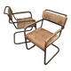Paire de chaises B34 des années 1950