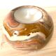 Onyx candle holder