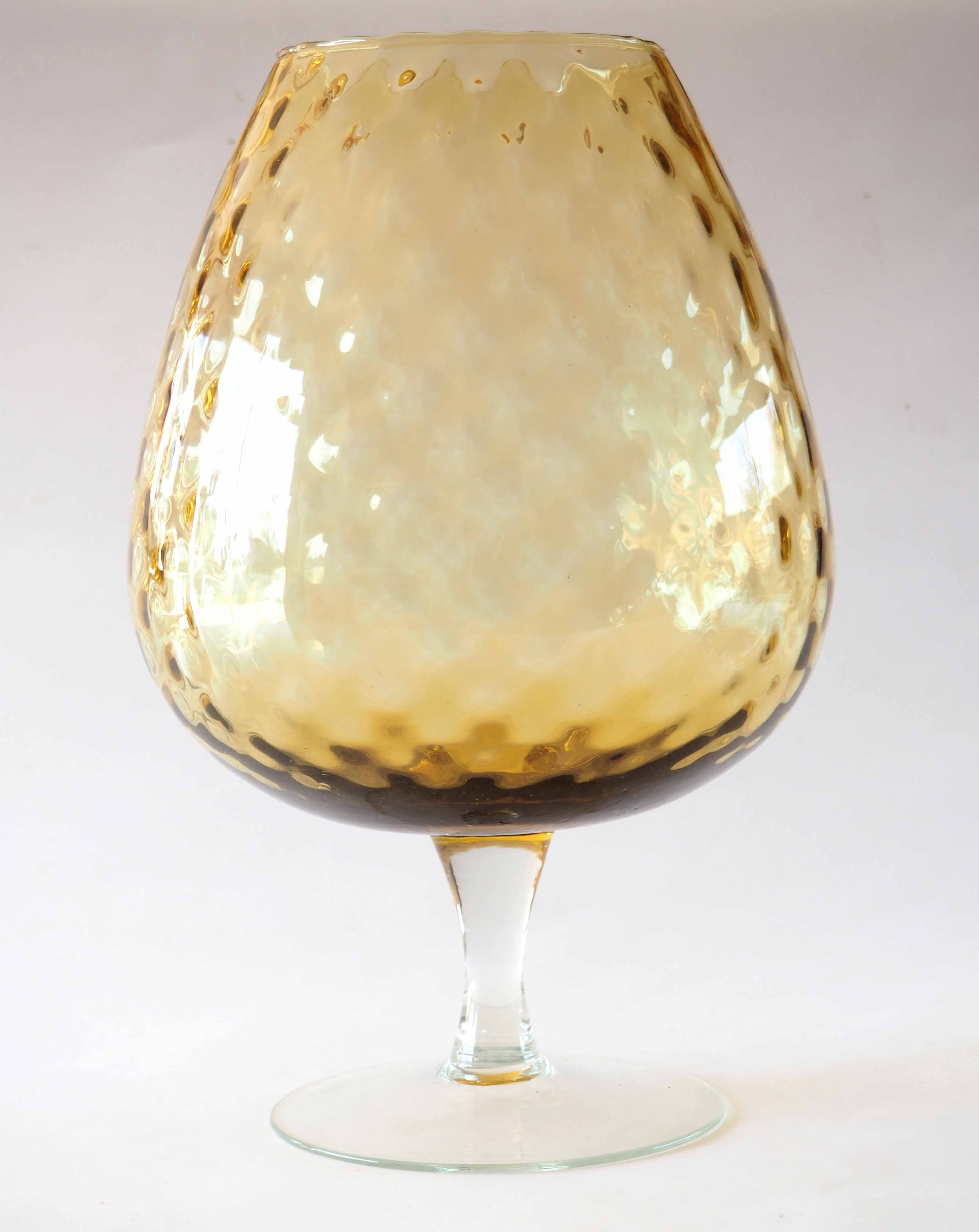 Italian glass vase