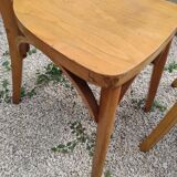 Lot 9 Baumann bistro chairs and Luterma bois bond