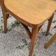 Lot 9 Baumann bistro chairs and Luterma bois bond