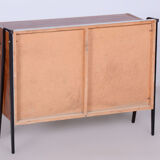 Restored MidCentury Cabinet Set, Mahogany, Revived Polish, Central Europe, 1950s