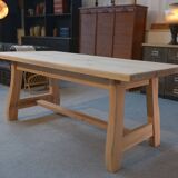 1960's elm dining room table
