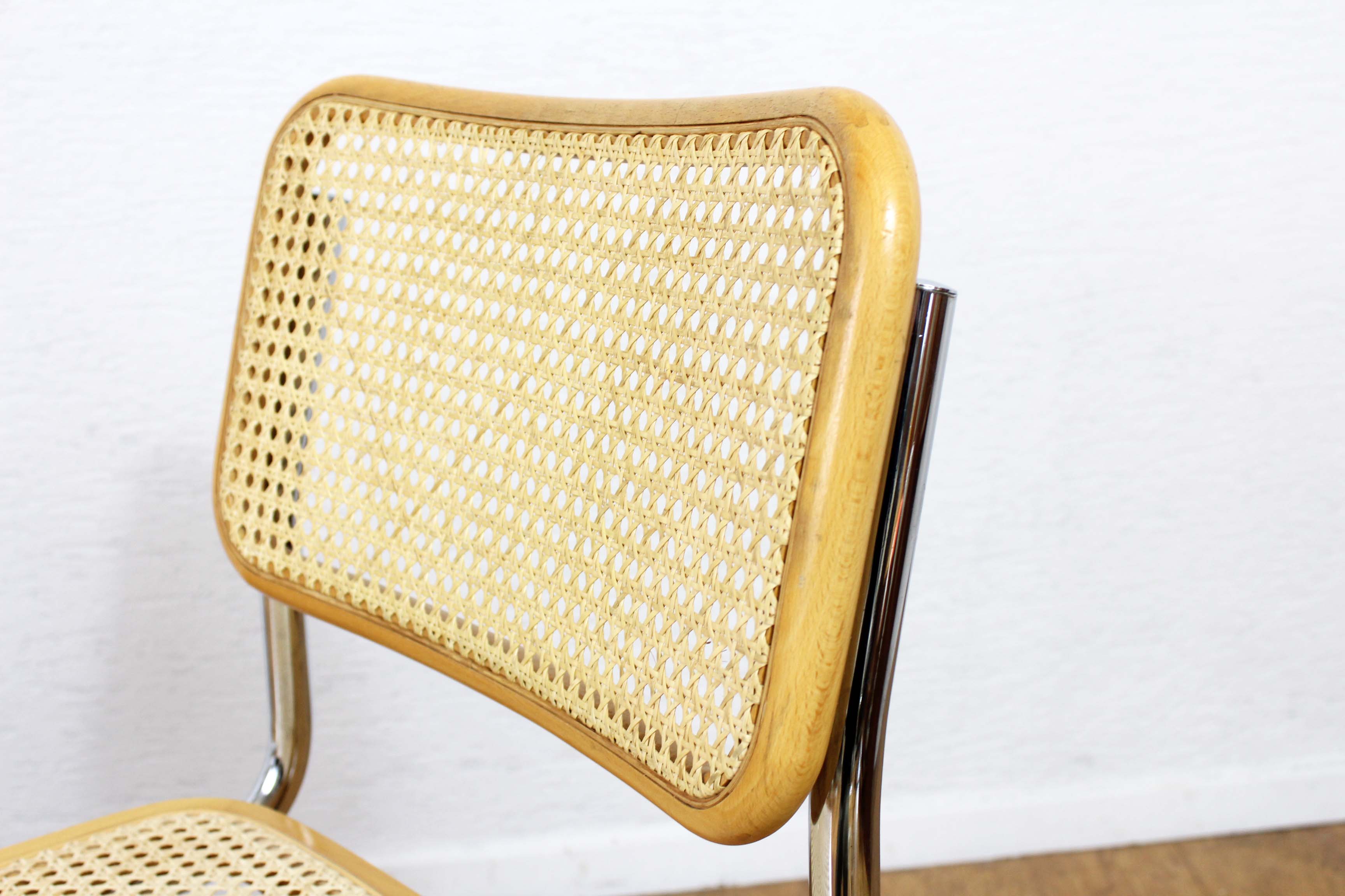 Pair of chairs Marcel Breuer B32 cesca model