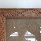 Art deco framing for 152 x 380 mm subject