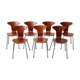 Model 3105 Mosquito chairs by Arne Jacobsen for Fritz Hansen 1967