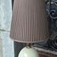 "Ostrich egg" floor lamp by Maison Le Dauphin