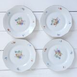 4 dessert plates