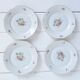 4 dessert plates