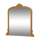 Fine victorian overmantel mirror