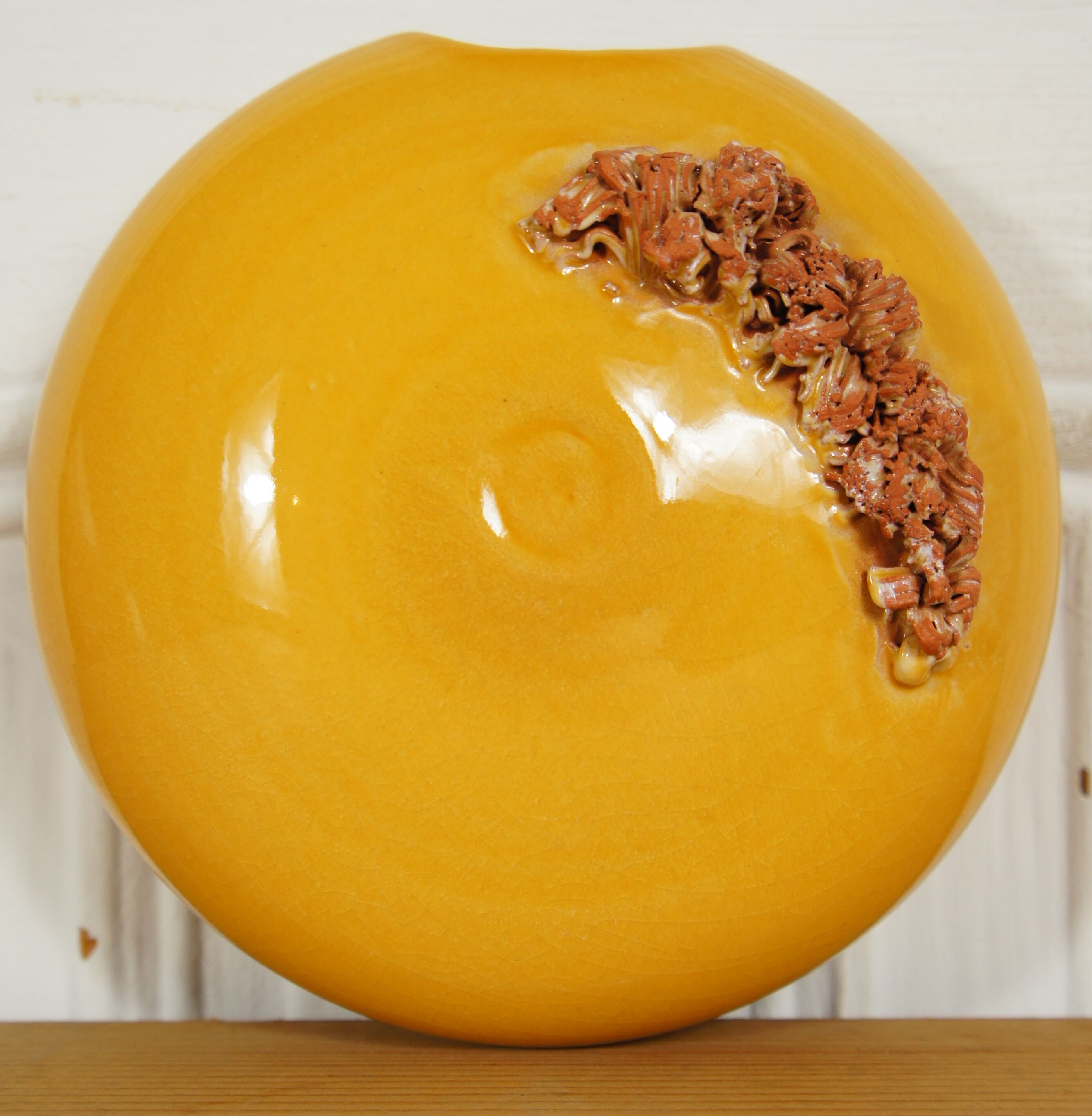 Wall vase "coral" y. Boutal, Salernes