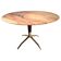 Mid-Century Round Table with Marble Top from Melchiorre Bega, 1950s