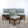 Set of 4 vintage chairs by Jos De Mey for VanDenBerghe-Pauvers 1970